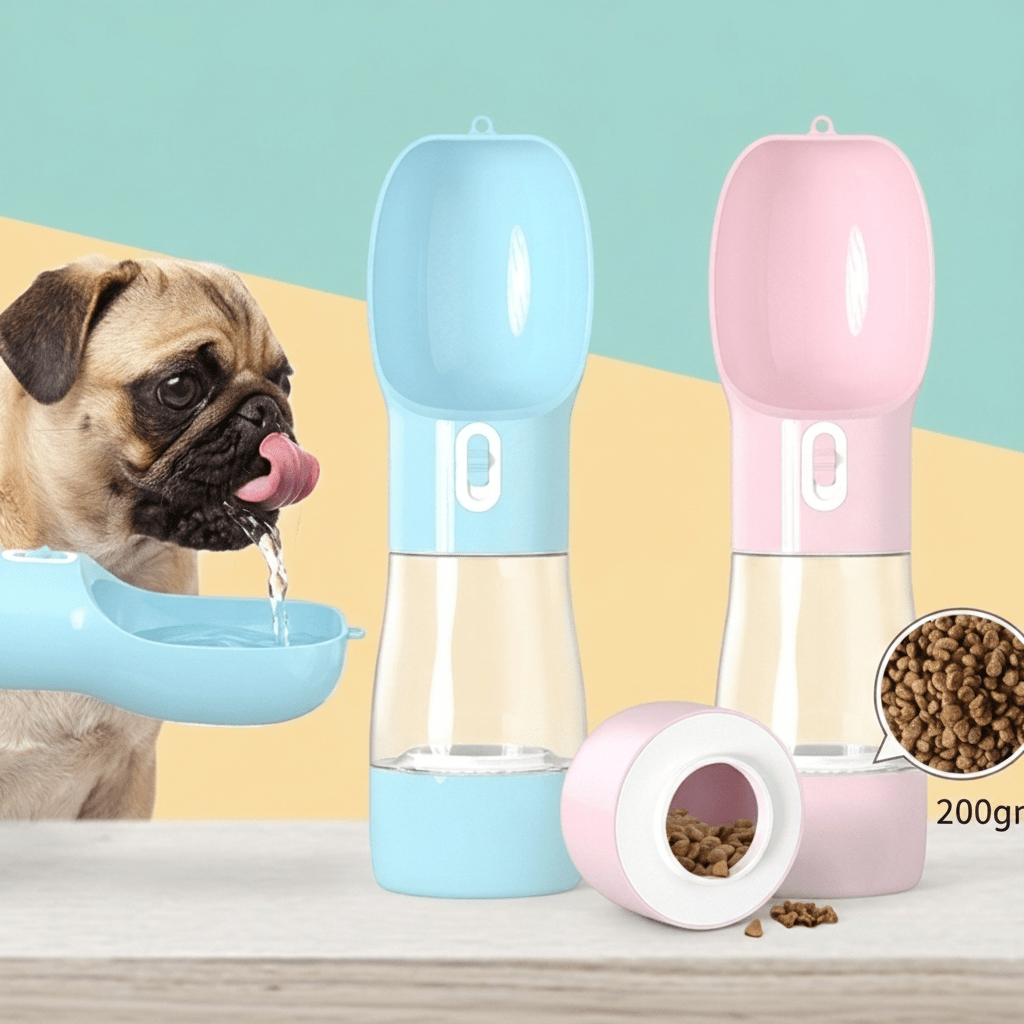 Fetch Water Bottle & Food Dispenser