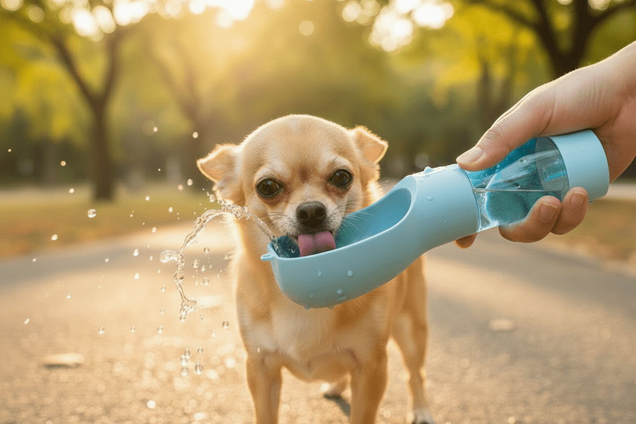 Fetch Water Bottle & Food Dispenser